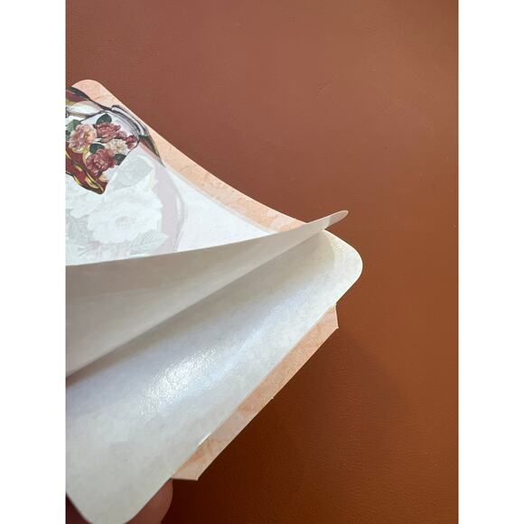 11 packs of 25 adhesive labels or name tags. Floral accents - Picture 5 of 7